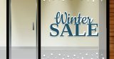 Αυτοκόλλητα καταστημάτων - Winter SALE με χιόνι και 160 χιονόμπαλες — εικόνα 3 από 4