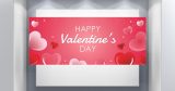 Αγίου Βαλεντίνου - Happy Valentine's Day - Ορθογώνιο πλαίσιο — εικόνα 1 από 4