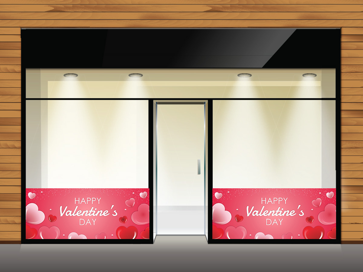 Αγίου Βαλεντίνου - Happy Valentine's Day - Ορθογώνιο πλαίσιο — εικόνα 3 από 4