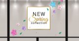 Ανοιξιάτικη βιτρίνα - "New Spring Collection – Αυτοκόλλητα Βιτρίνας με Λουλούδια και Ροδοπέταλα" 🌸🌿 — εικόνα 2 από 2