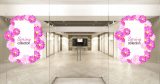 Ανοιξιάτικη βιτρίνα - "Spring Collection – Αυτοκόλλητο Βιτρίνας με Ροζ και Μωβ Λουλούδια" 🌸💜 — εικόνα 2 από 4
