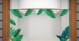Αυτοκόλλητα καταστημάτων - "Tropical Vibes – Σύνθεση Αυτοκόλλητων για Τροπική Βιτρίνα" 🌴✨ — εικόνα 2 από 4