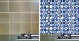 Αυτοκόλλητα για Πλακάκια - Μοτίβο κλασικό μπλε-λευκό — εικόνα 3 από 3