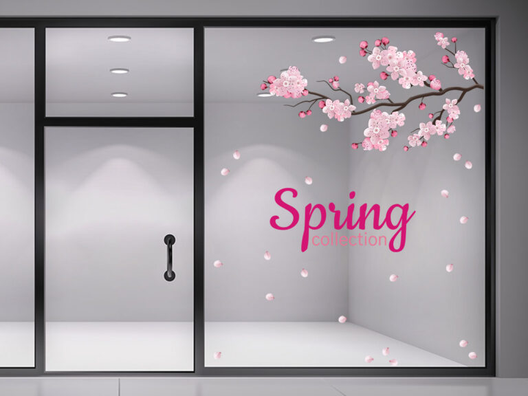 Ανοιξιάτικη βιτρίνα - "Spring Collection – Άνοιξη στη Βιτρίνα σας με Κερασί και Ρομαντική Διάθεση! 🌸✨" — εικόνα 1 από 4