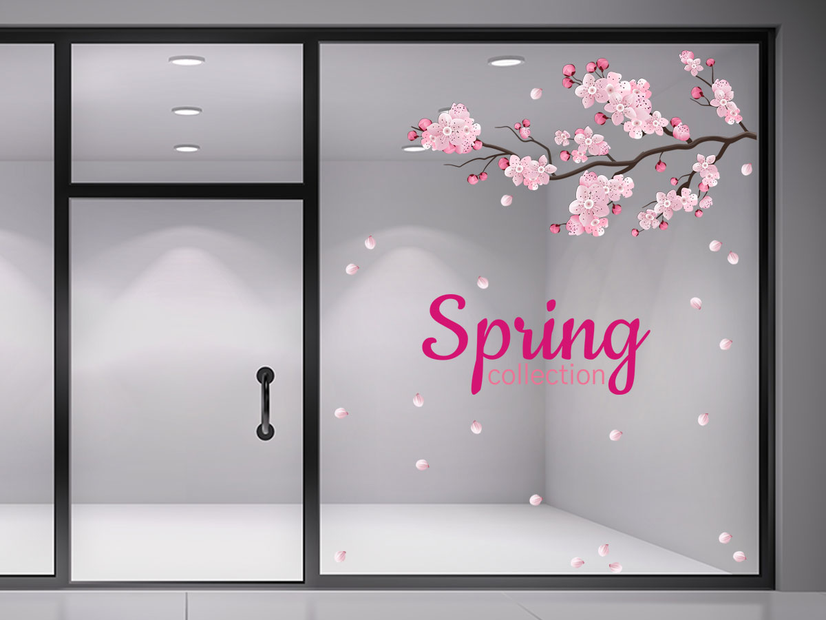 Ανοιξιάτικη βιτρίνα - "Spring Collection – Άνοιξη στη Βιτρίνα σας με Κερασί και Ρομαντική Διάθεση! 🌸✨" — εικόνα 1 από 4