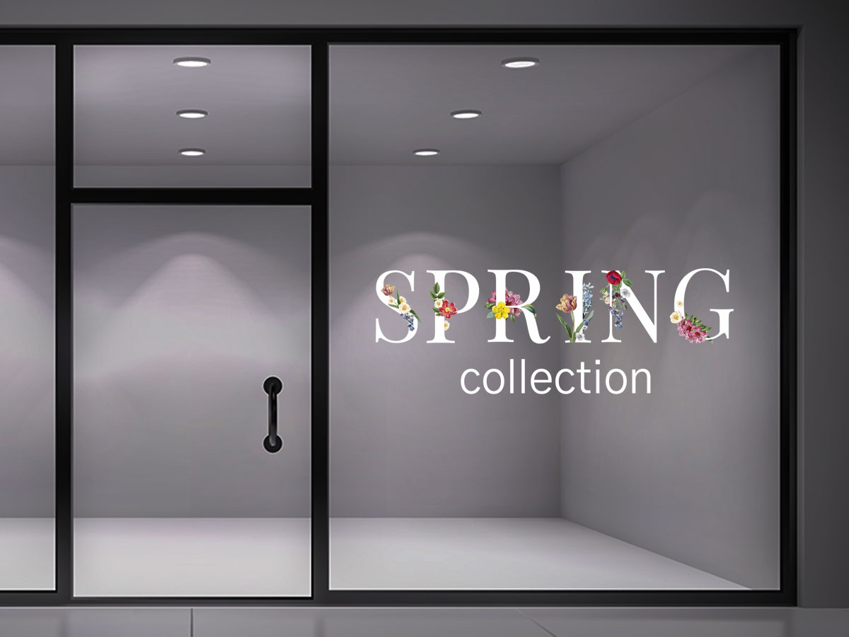 Ανοιξιάτικη βιτρίνα - "Spring Collection – Κομψότητα και Άνθη στη Βιτρίνα σας! 🌸✨" — εικόνα 1 από 4