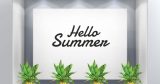 Αυτοκόλλητα καταστημάτων - "Hello Summer – Μια Φρουτένια Έκρηξη στη Βιτρίνα σας! 🍍🌞" — εικόνα 1 από 4