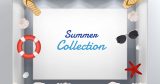 Αυτοκόλλητα καταστημάτων - "Summer Collection – Καλοκαιρινή Βιτρίνα με Θαλασσινή Αύρα! 🌊🐚" — εικόνα 1 από 4