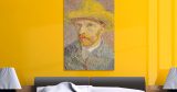 Vincent van Gogh - Self-Portrait with a Straw Hat του Vincent van Gogh — εικόνα 5 από 9