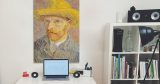Vincent van Gogh - Self-Portrait with a Straw Hat του Vincent van Gogh — εικόνα 3 από 9