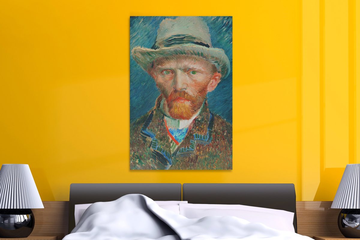 Vincent van Gogh - Self-Portrait with Grey Felt Hat του Vincent van Gogh — εικόνα 5 από 9