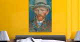 Vincent van Gogh - Self-Portrait with Grey Felt Hat του Vincent van Gogh — εικόνα 5 από 9
