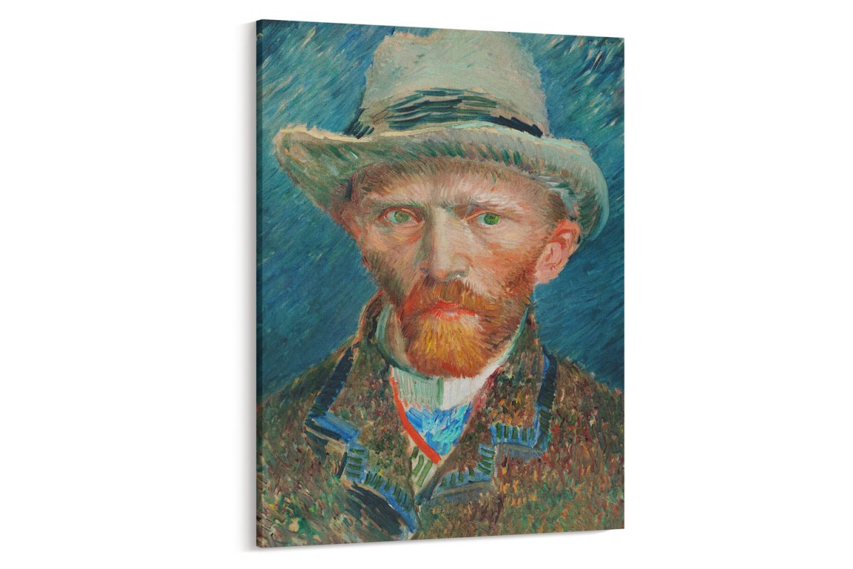 Vincent van Gogh - Self-Portrait with Grey Felt Hat του Vincent van Gogh — εικόνα 7 από 9