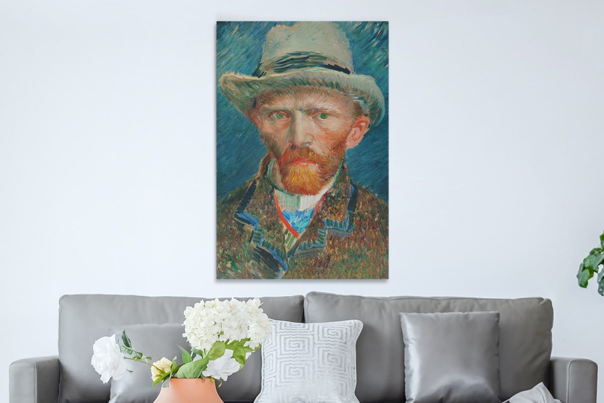 Vincent van Gogh - Self-Portrait with Grey Felt Hat του Vincent van Gogh — εικόνα 9 από 9