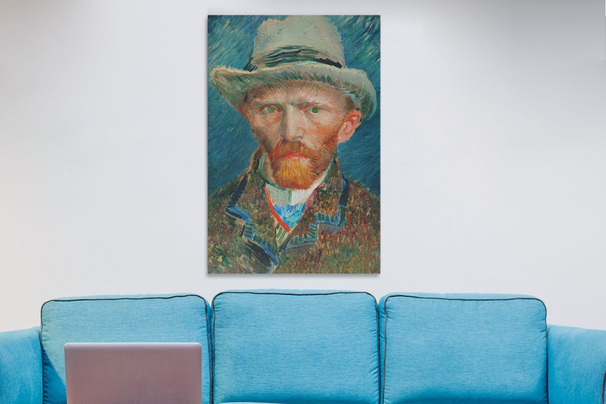 Vincent van Gogh - Self-Portrait with Grey Felt Hat του Vincent van Gogh — εικόνα 1 από 9