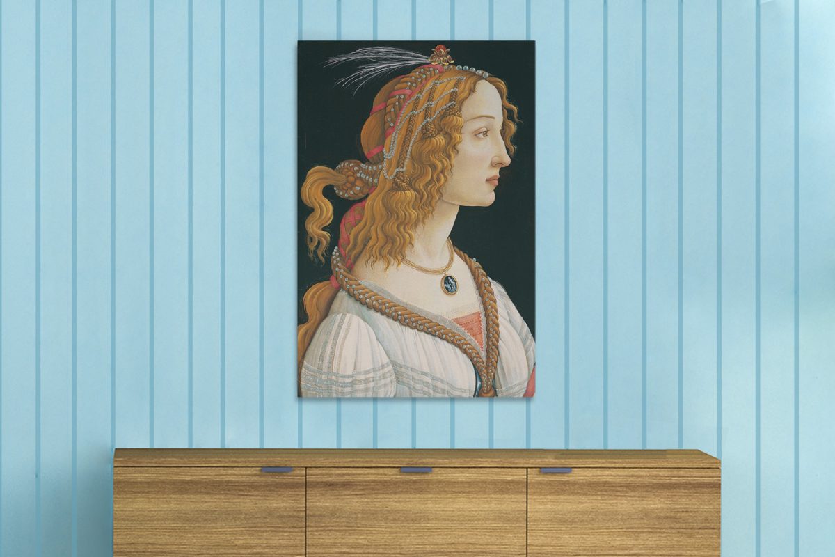 Sandro Botticelli - Idealized Portrait of a Lady του Sandro Botticelli — εικόνα 1 από 9