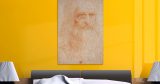 Leonardo da Vinci - Portrait of a Man in Red Chalk του Leonardo da Vinci — εικόνα 6 από 9