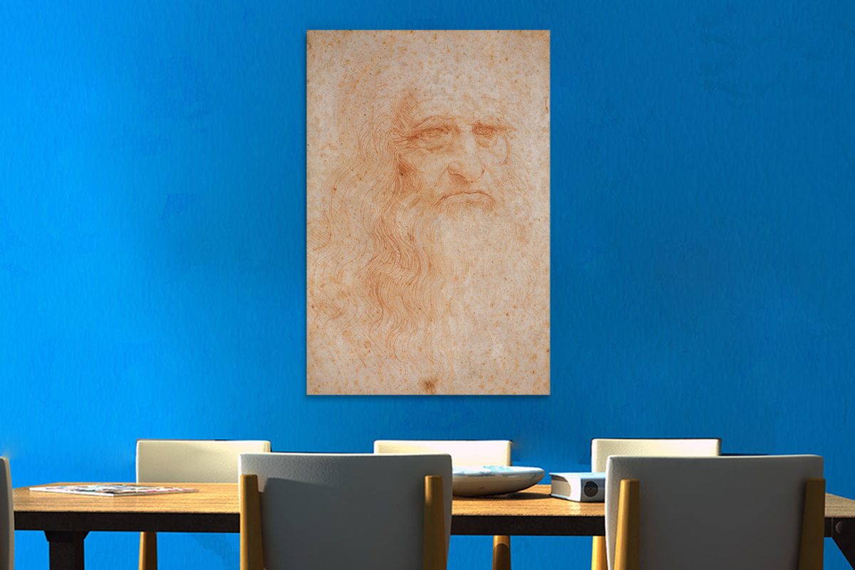 Leonardo da Vinci - Portrait of a Man in Red Chalk του Leonardo da Vinci — εικόνα 1 από 9