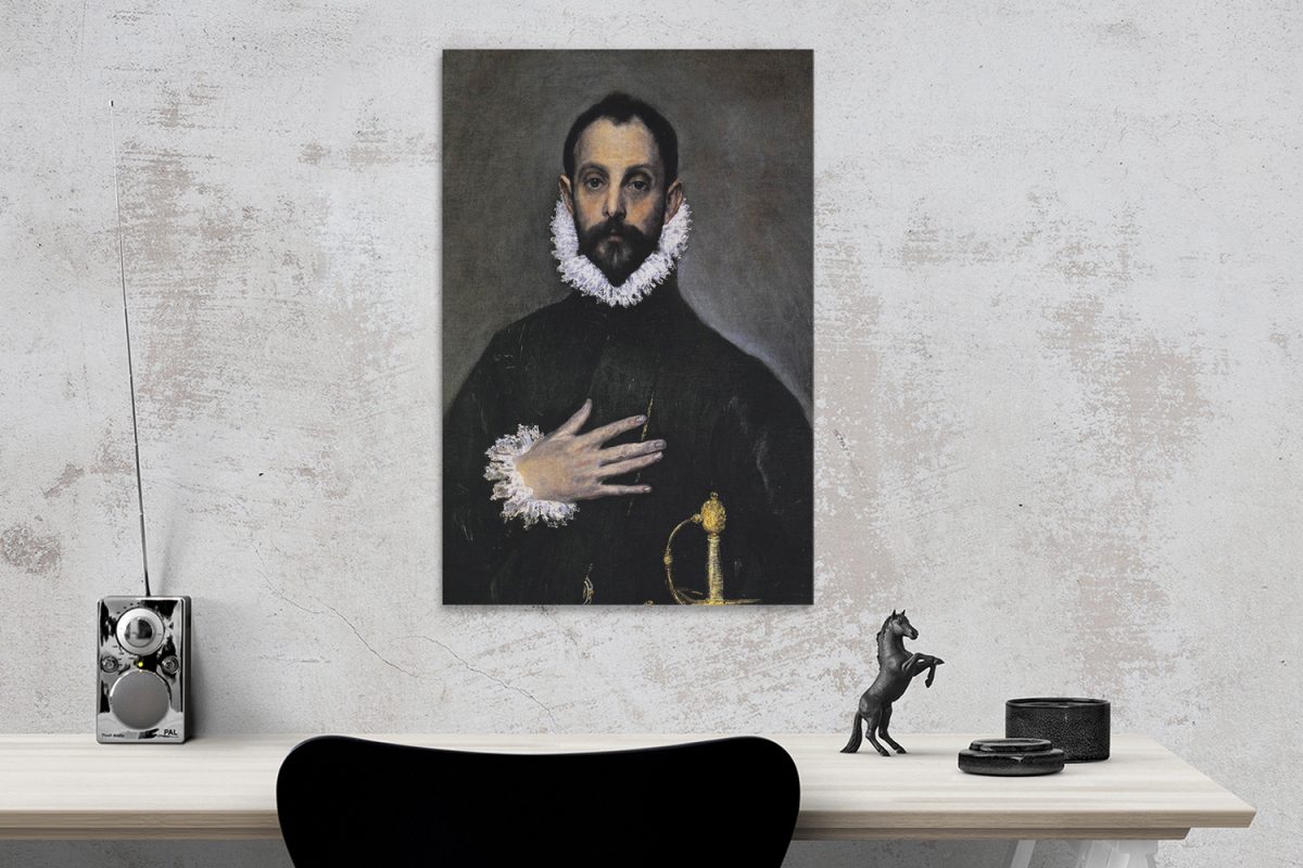 El Greco - The Nobleman with his Hand on his Chest του El Greco — εικόνα 1 από 9
