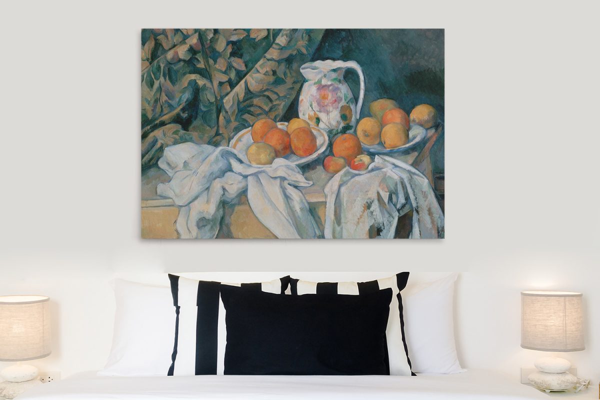 Paul Cézanne - Still Life with Curtain and Flowered Pitcher του Paul Cézanne — εικόνα 1 από 9