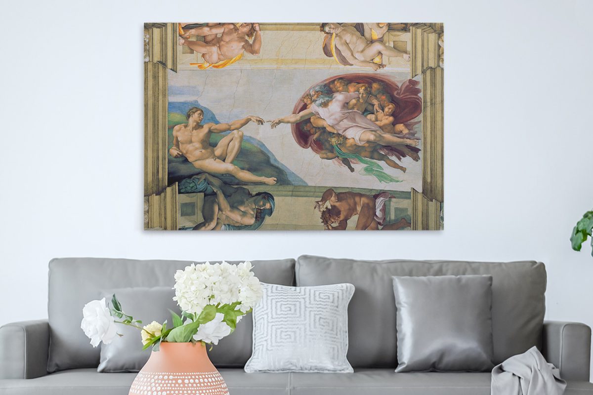 Άλλοι Ζωγράφοι - The Creation of Adam του Michelangelo — εικόνα 1 από 9