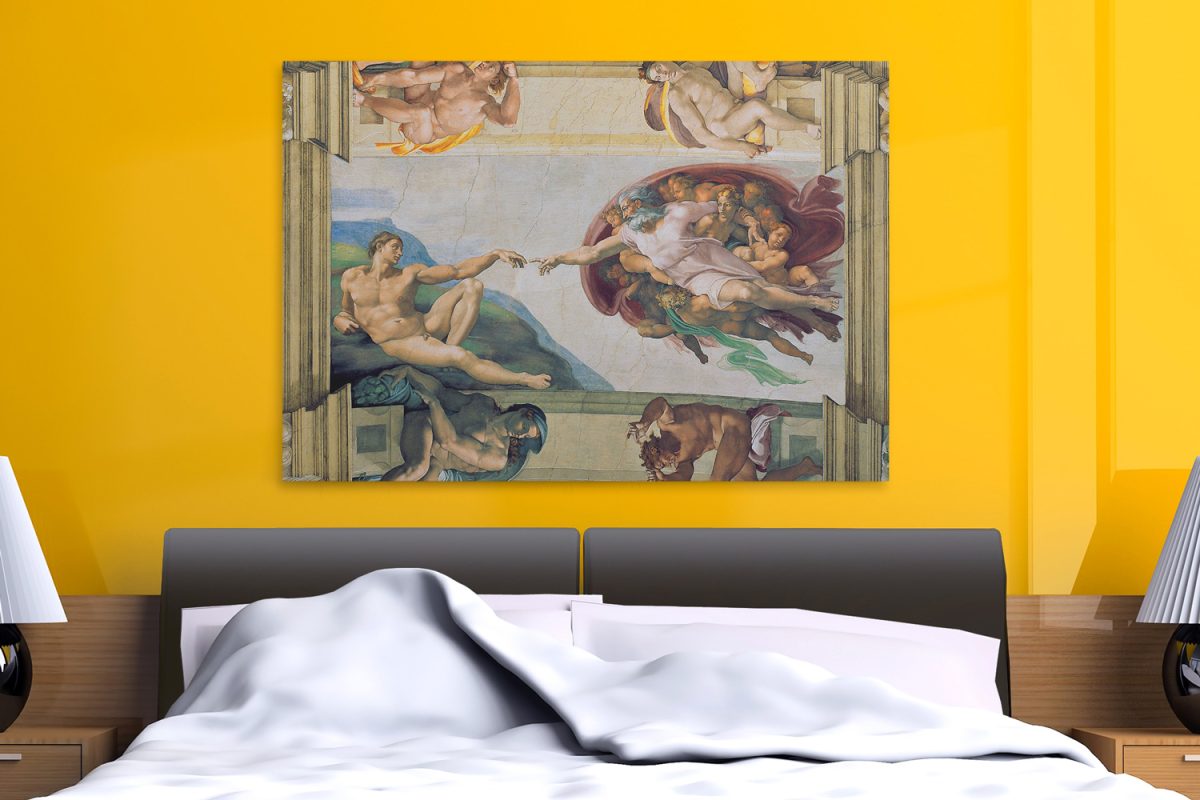 Άλλοι Ζωγράφοι - The Creation of Adam του Michelangelo — εικόνα 4 από 9