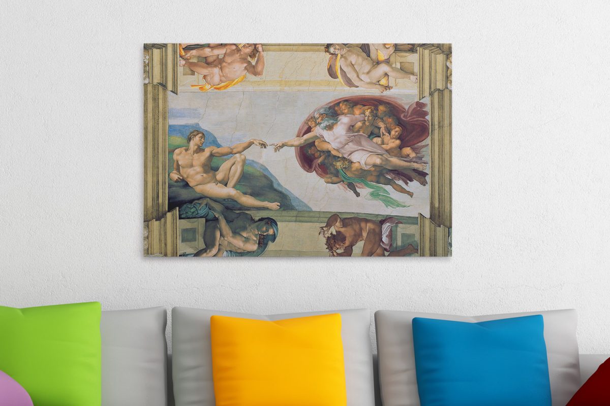 Άλλοι Ζωγράφοι - The Creation of Adam του Michelangelo — εικόνα 5 από 9