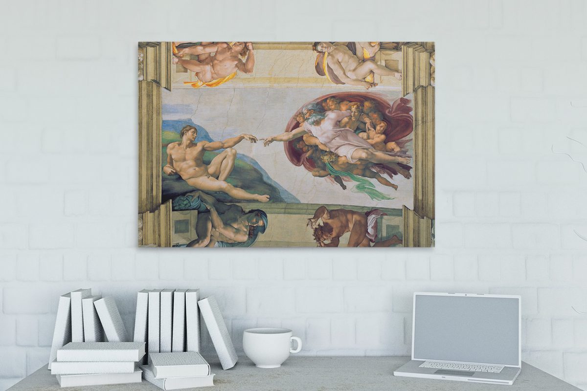 Άλλοι Ζωγράφοι - The Creation of Adam του Michelangelo — εικόνα 6 από 9