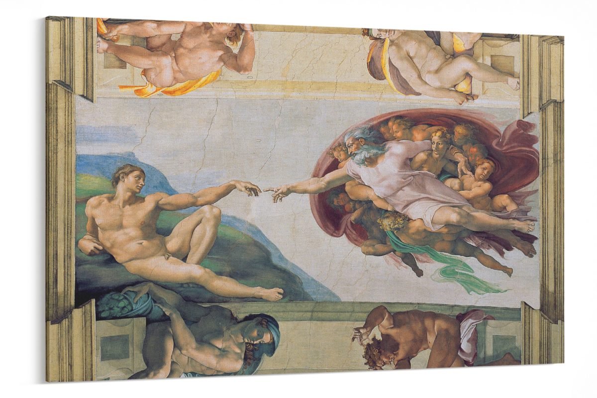 Άλλοι Ζωγράφοι - The Creation of Adam του Michelangelo — εικόνα 7 από 9