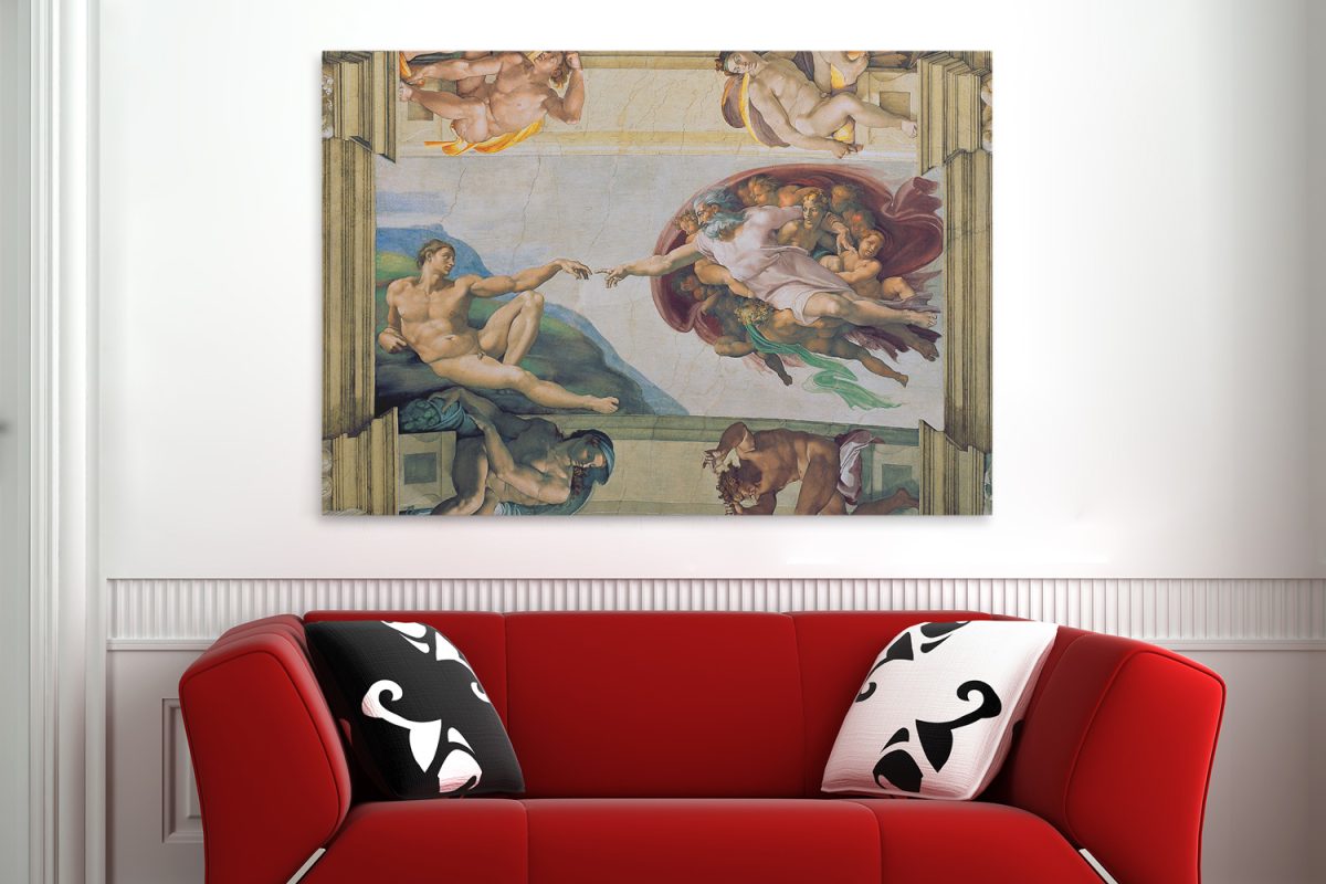 Άλλοι Ζωγράφοι - The Creation of Adam του Michelangelo — εικόνα 3 από 9