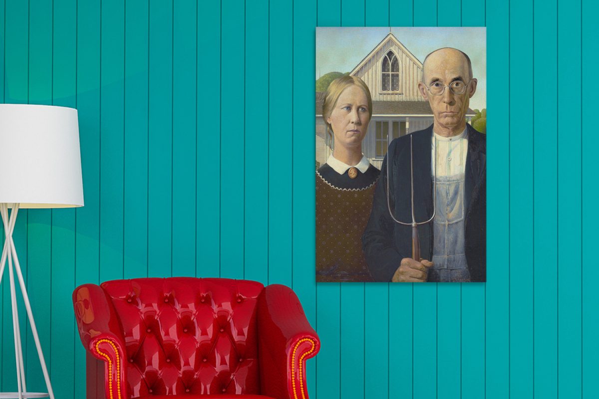 Άλλοι Ζωγράφοι - American Gothic του Grant Wood — εικόνα 1 από 9