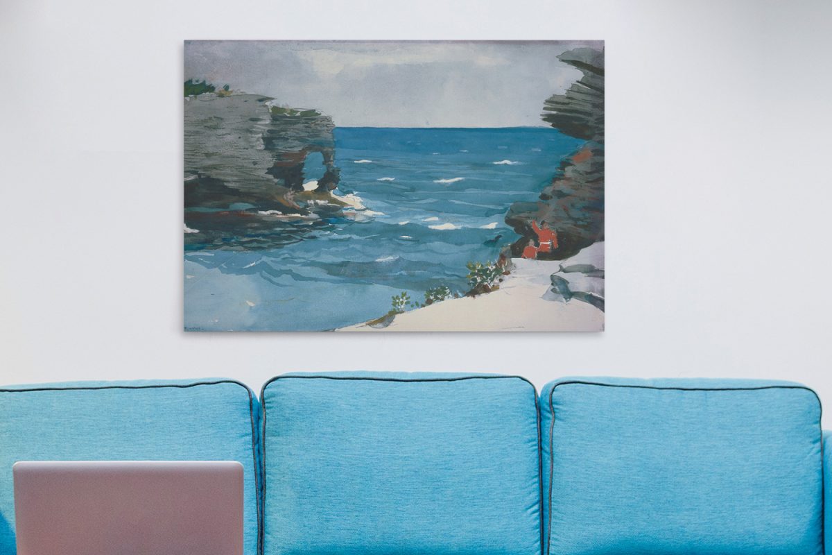 Winslow Homer - Rocky Shore, Bermuda του Winslow Homer — εικόνα 2 από 8