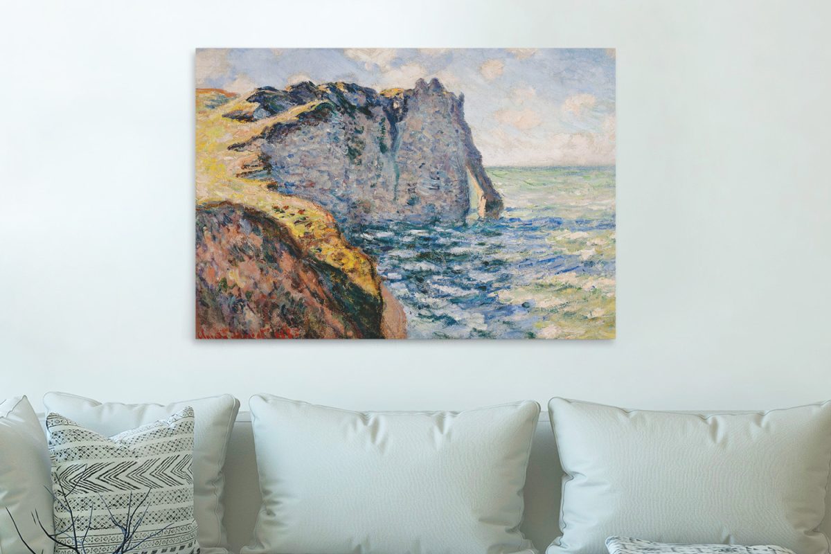 Claude Monet - The Cliff of Ava του Claude Monet — εικόνα 4 από 8