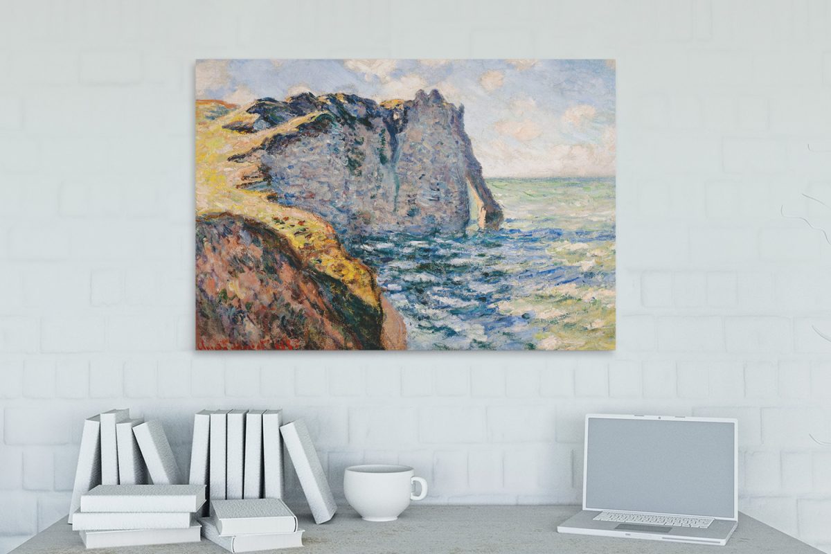 Claude Monet - The Cliff of Ava του Claude Monet — εικόνα 5 από 8