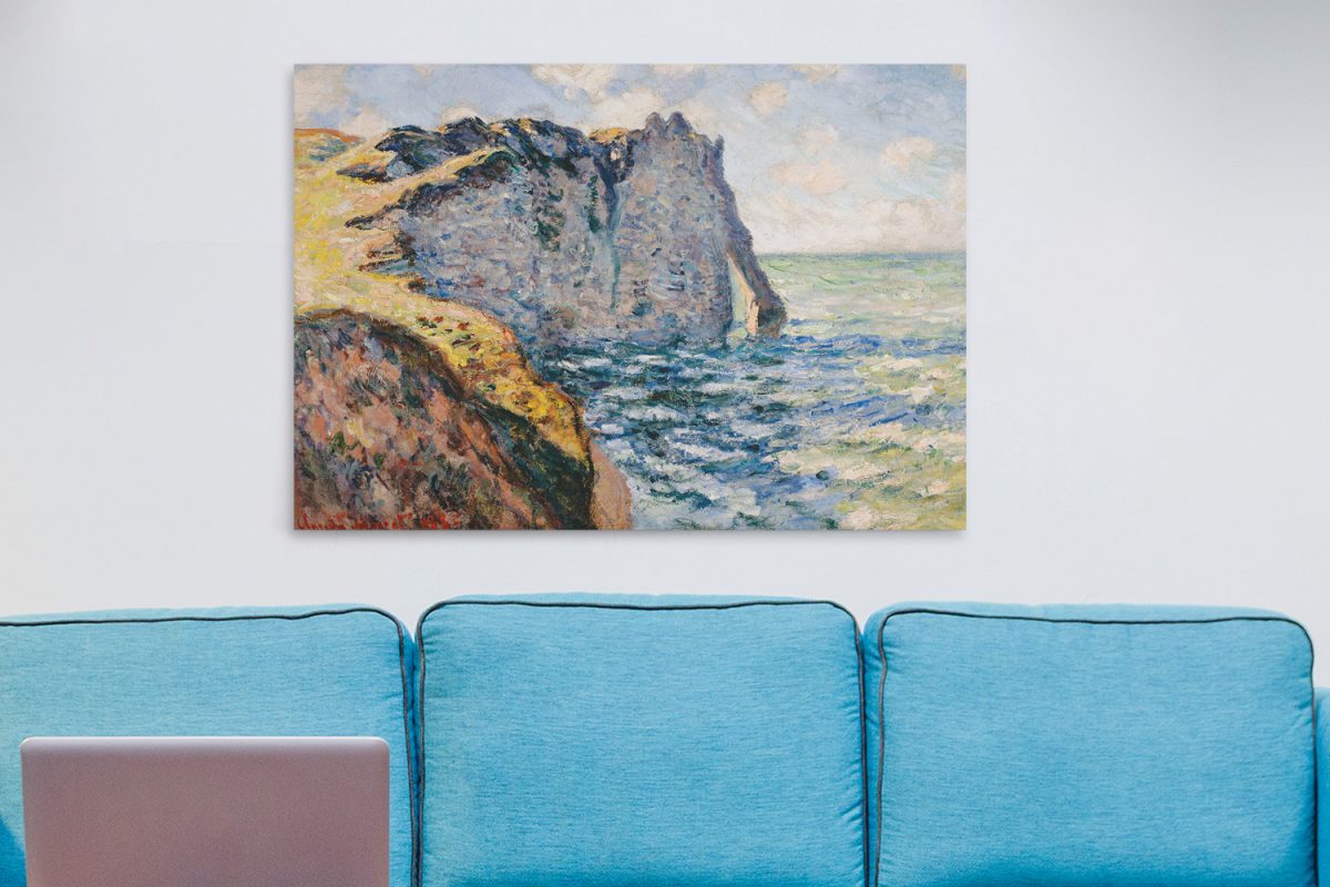 Claude Monet - The Cliff of Ava του Claude Monet — εικόνα 1 από 8