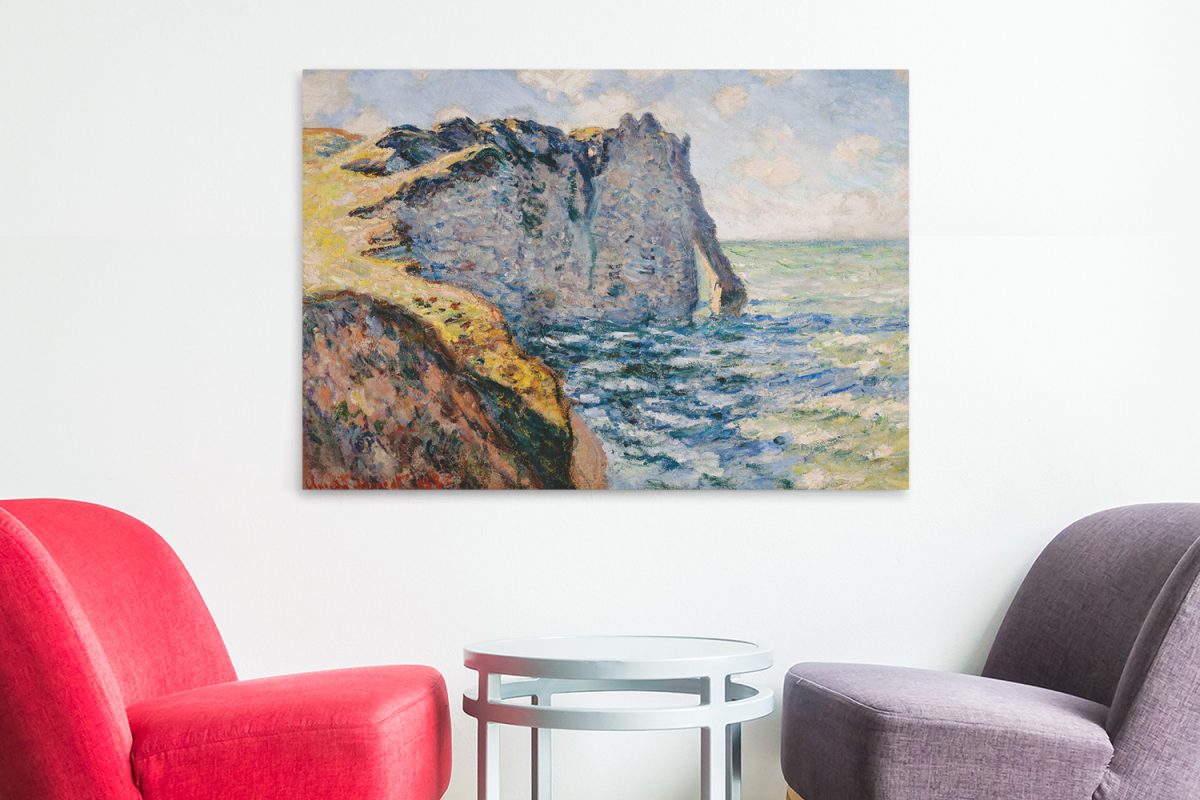 Claude Monet - The Cliff of Ava του Claude Monet — εικόνα 2 από 8