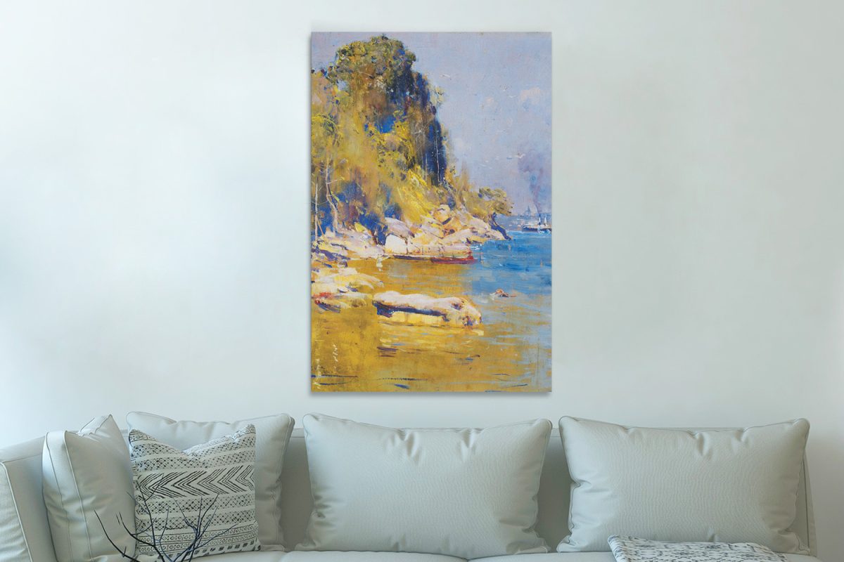 Άλλοι Ζωγράφοι - From my camp (Sirius Cove) του Arthur Streeton — εικόνα 4 από 8