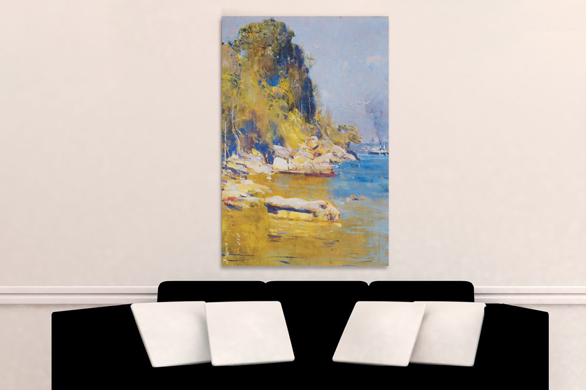 Άλλοι Ζωγράφοι - From my camp (Sirius Cove) του Arthur Streeton — εικόνα 3 από 8