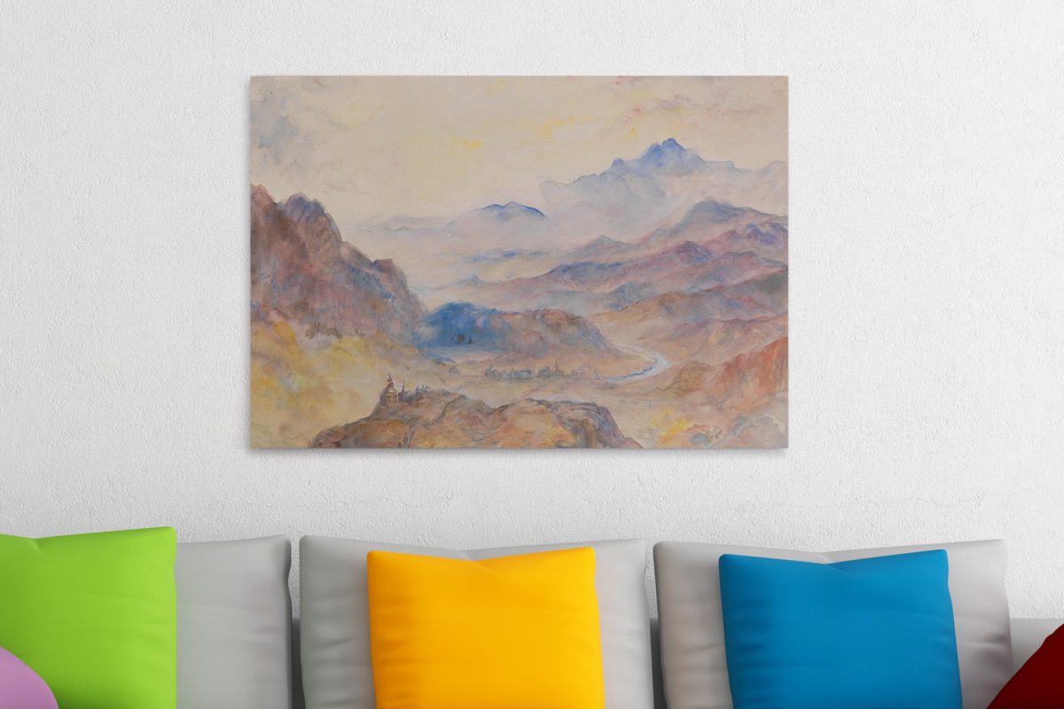 Άλλοι Ζωγράφοι - Mountain Scene, Mist Rising — εικόνα 1 από 8