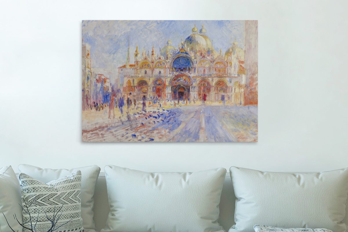 Pierre-Auguste Renoir - The Piazza San Marco, Venice του Pierre Auguste Renoir — εικόνα 4 από 8