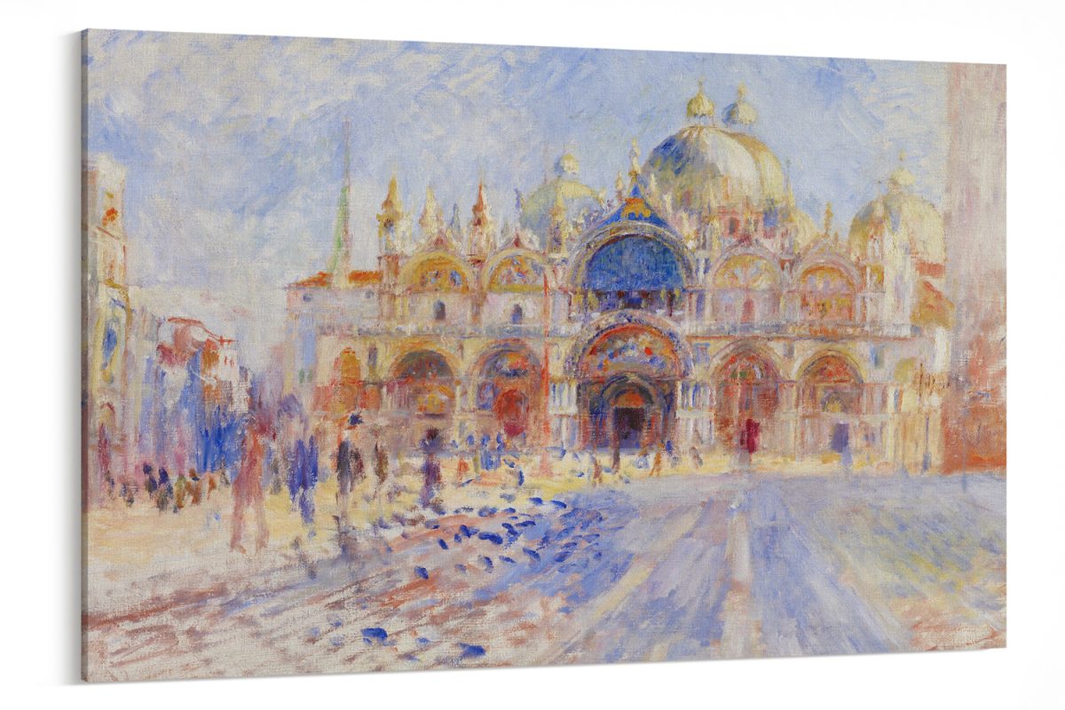 Pierre-Auguste Renoir - The Piazza San Marco, Venice του Pierre Auguste Renoir — εικόνα 6 από 8