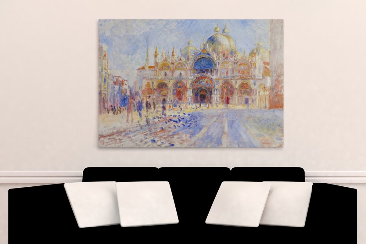 Pierre-Auguste Renoir - The Piazza San Marco, Venice του Pierre Auguste Renoir — εικόνα 3 από 8