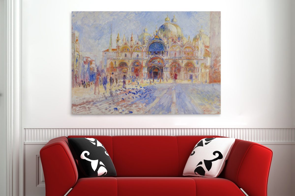 Pierre-Auguste Renoir - The Piazza San Marco, Venice του Pierre Auguste Renoir — εικόνα 1 από 8