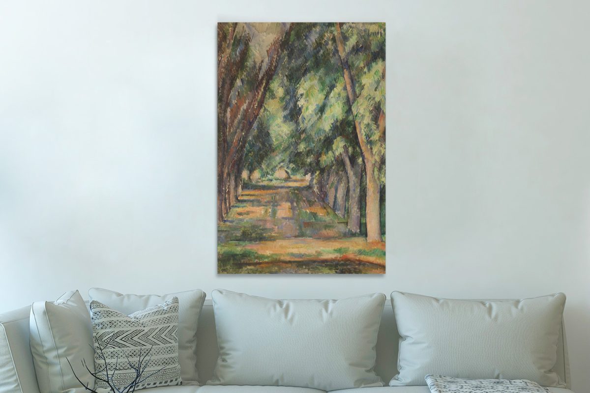 Paul Cézanne - The Allée of Chestnut Trees at the Jas de Bouffan του Paul Cézanne — εικόνα 5 από 8