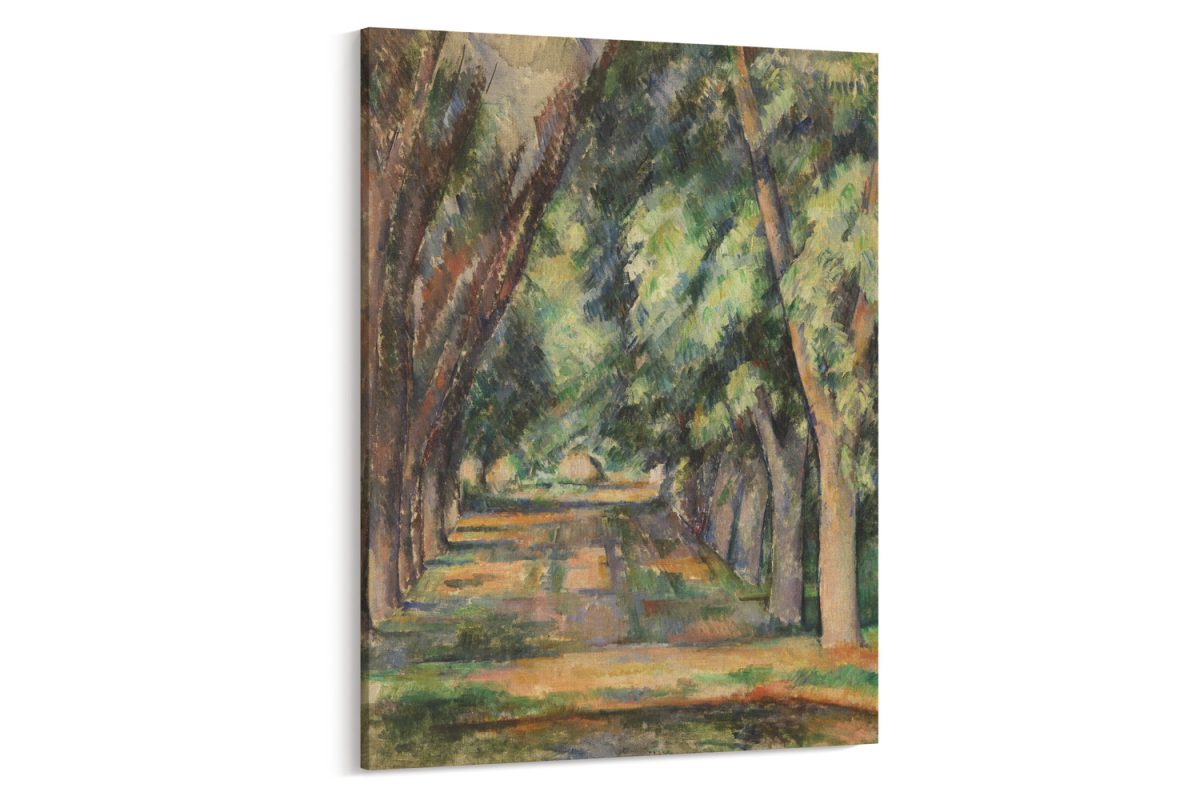Paul Cézanne - The Allée of Chestnut Trees at the Jas de Bouffan του Paul Cézanne — εικόνα 6 από 8