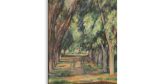 Paul Cézanne - The Allée of Chestnut Trees at the Jas de Bouffan του Paul Cézanne — εικόνα 6 από 8
