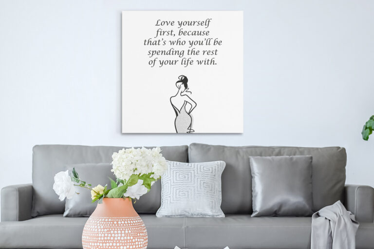 Πίνακες - Love yourself first — εικόνα 1 από 7 Πίνακες - Love yourself first — εικόνα 1 από 7