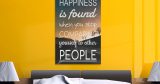 Πίνακες - Happiness is found quote — εικόνα 4 από 8