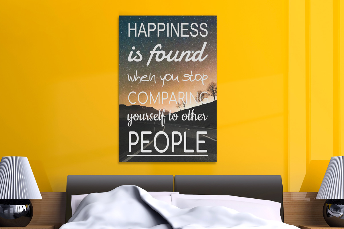 Πίνακες - Happiness is found quote — εικόνα 4 από 8