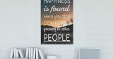Πίνακες - Happiness is found quote — εικόνα 5 από 8